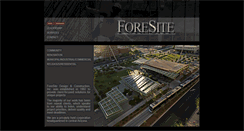 Desktop Screenshot of foresite-inc.com